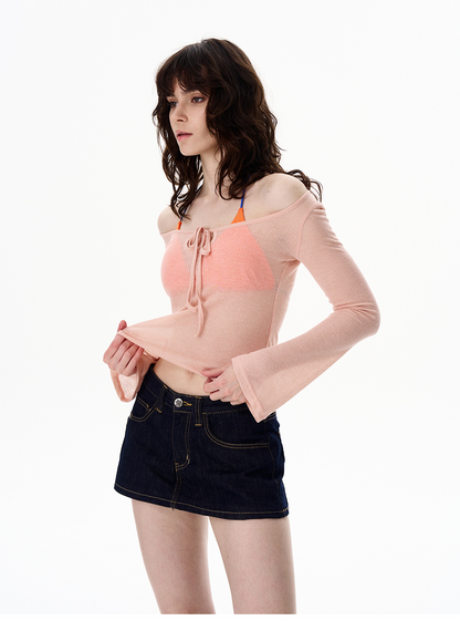 WLNEXT Sunkiss Sheer Top
