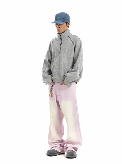 Washed Pink Wide Leg Pink