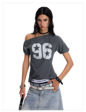 Rebel96 Off-Shoulder Tee