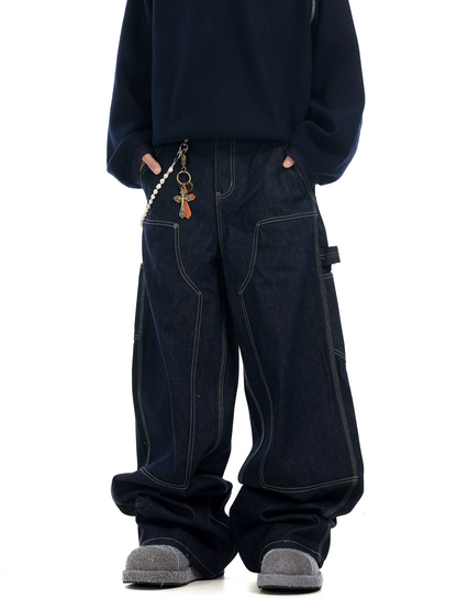 Oversized Utility Jeans
