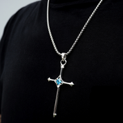 Nocturne Studio Frosted Creed Necklace