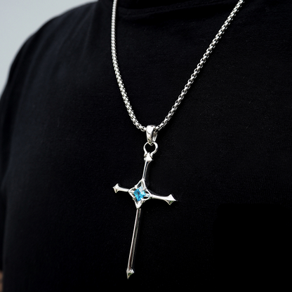 Nocturne Studio Frosted Creed Necklace