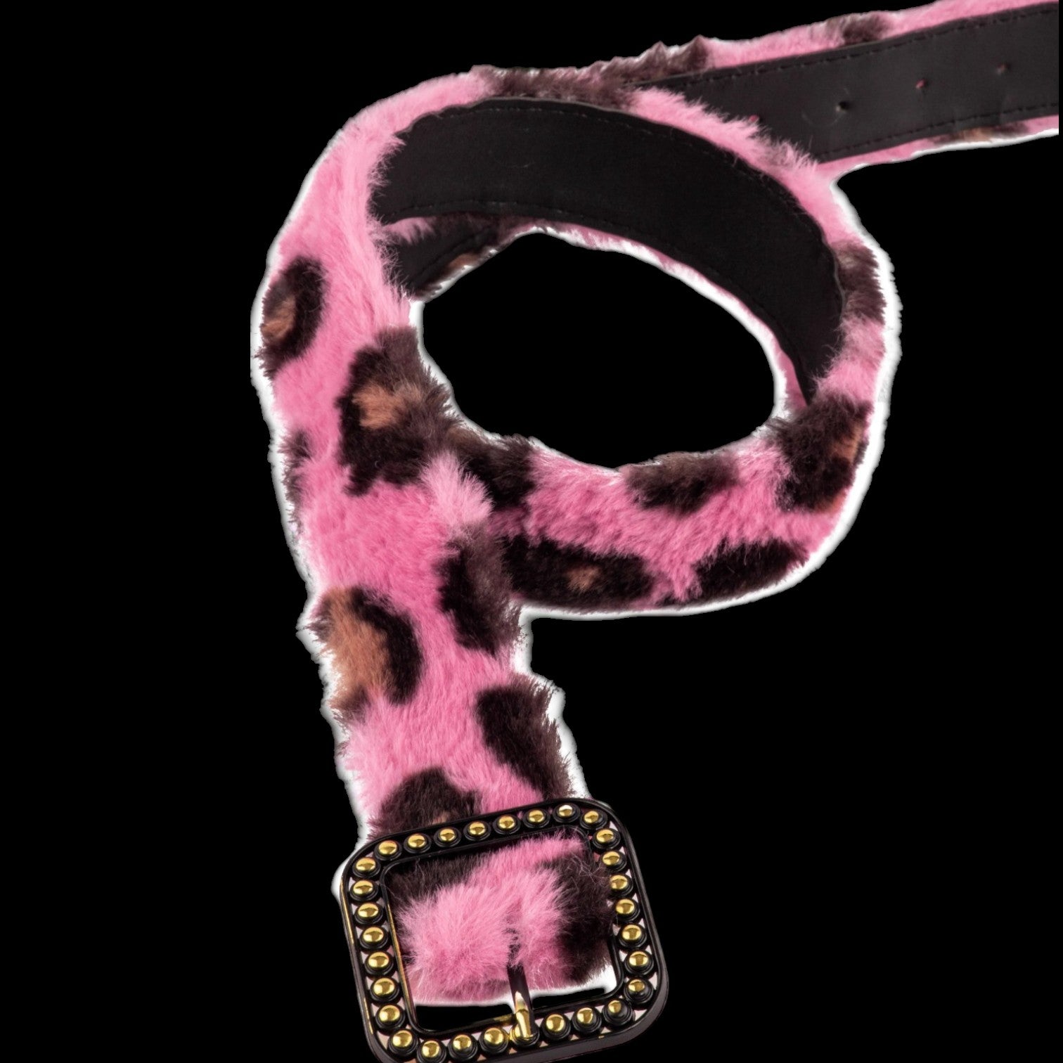 Leopard Fur Belts