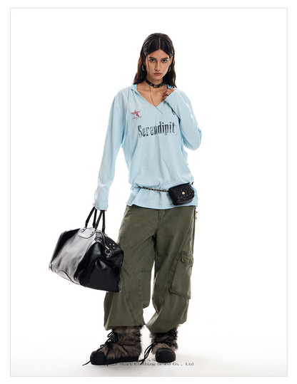 Serendipity 69 Hooded Top