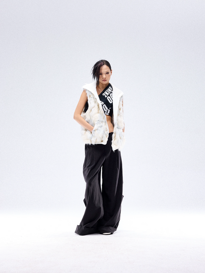 Fantasy Series White Fur Vest