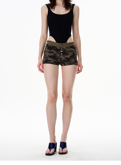 WLNEXT Camo Top and Shorts