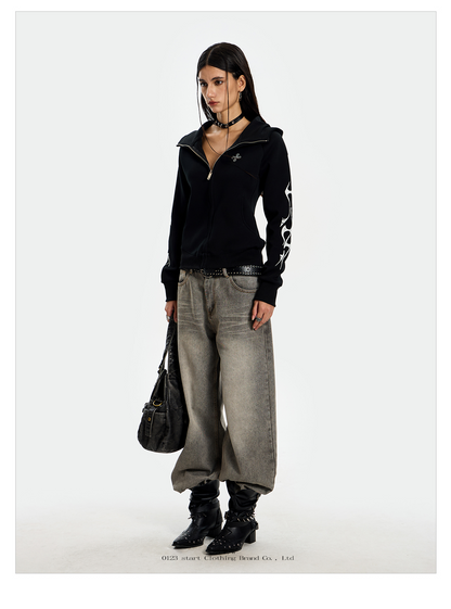 Black Flame Hoodie