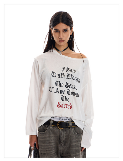 Sacred Script Tee