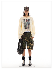 Vintage Grid Graffiti Tee