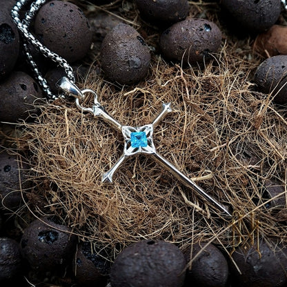 Nocturne Studio Frosted Creed Necklace