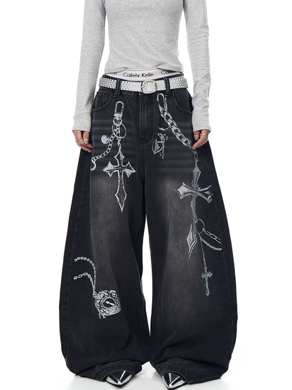 BLACKLISTS Chain Reign Pants