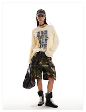 Vintage Grid Graffiti Tee