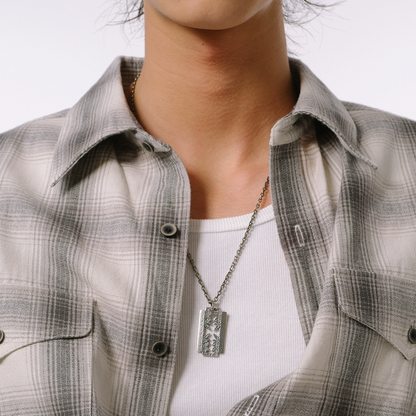 JANENG Retro Blade Necklace