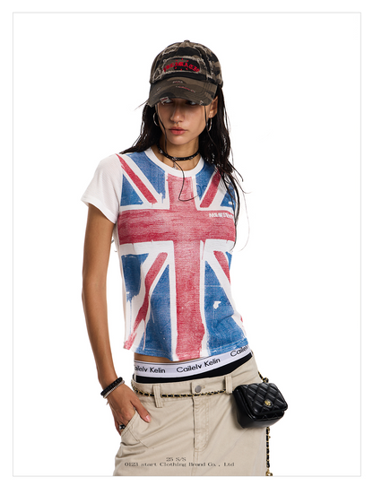Union Jack Graphic Tee