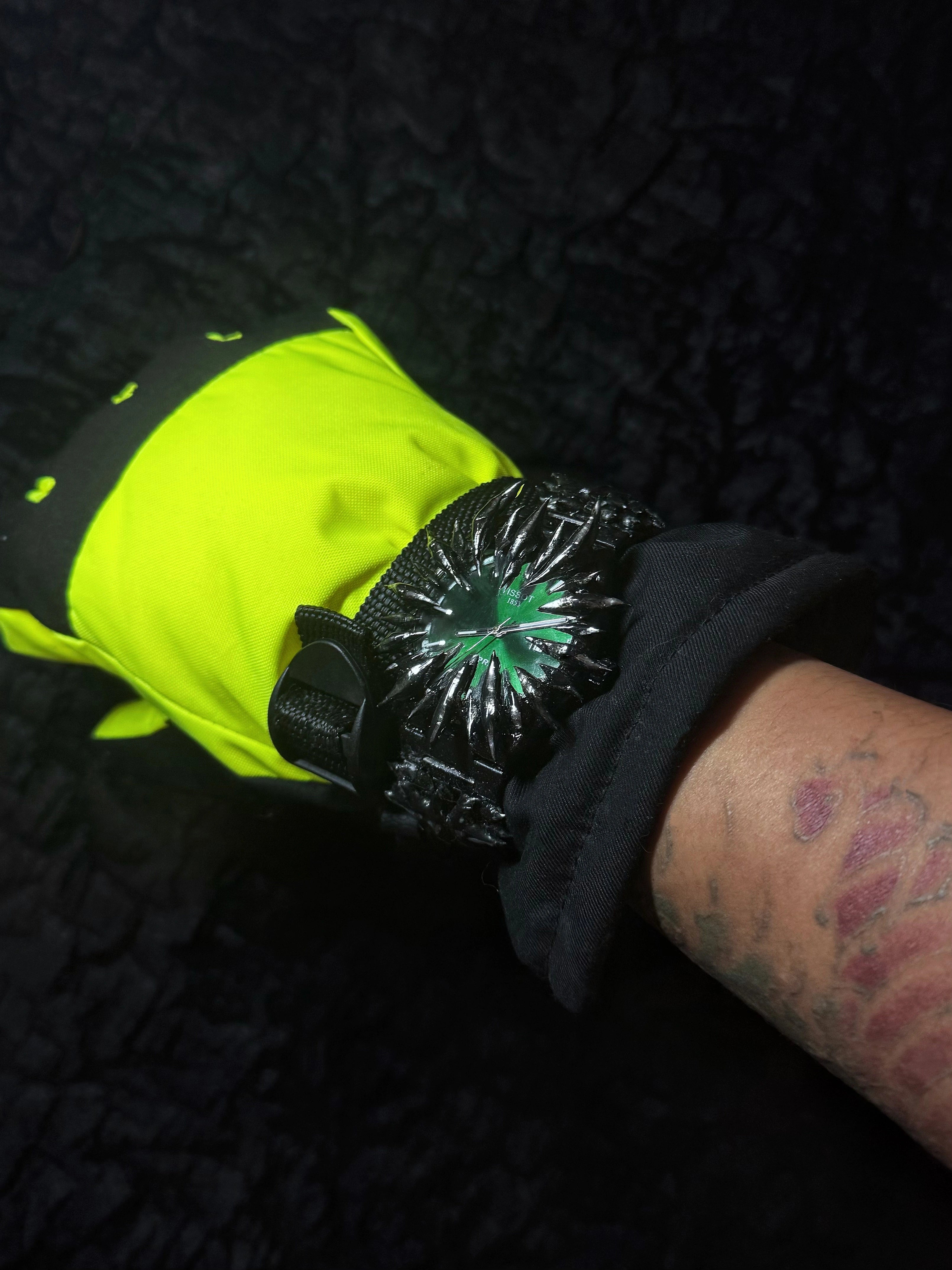Handmade Green Dragon Scale Watch