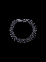 Bone Lock Coil Bracelet