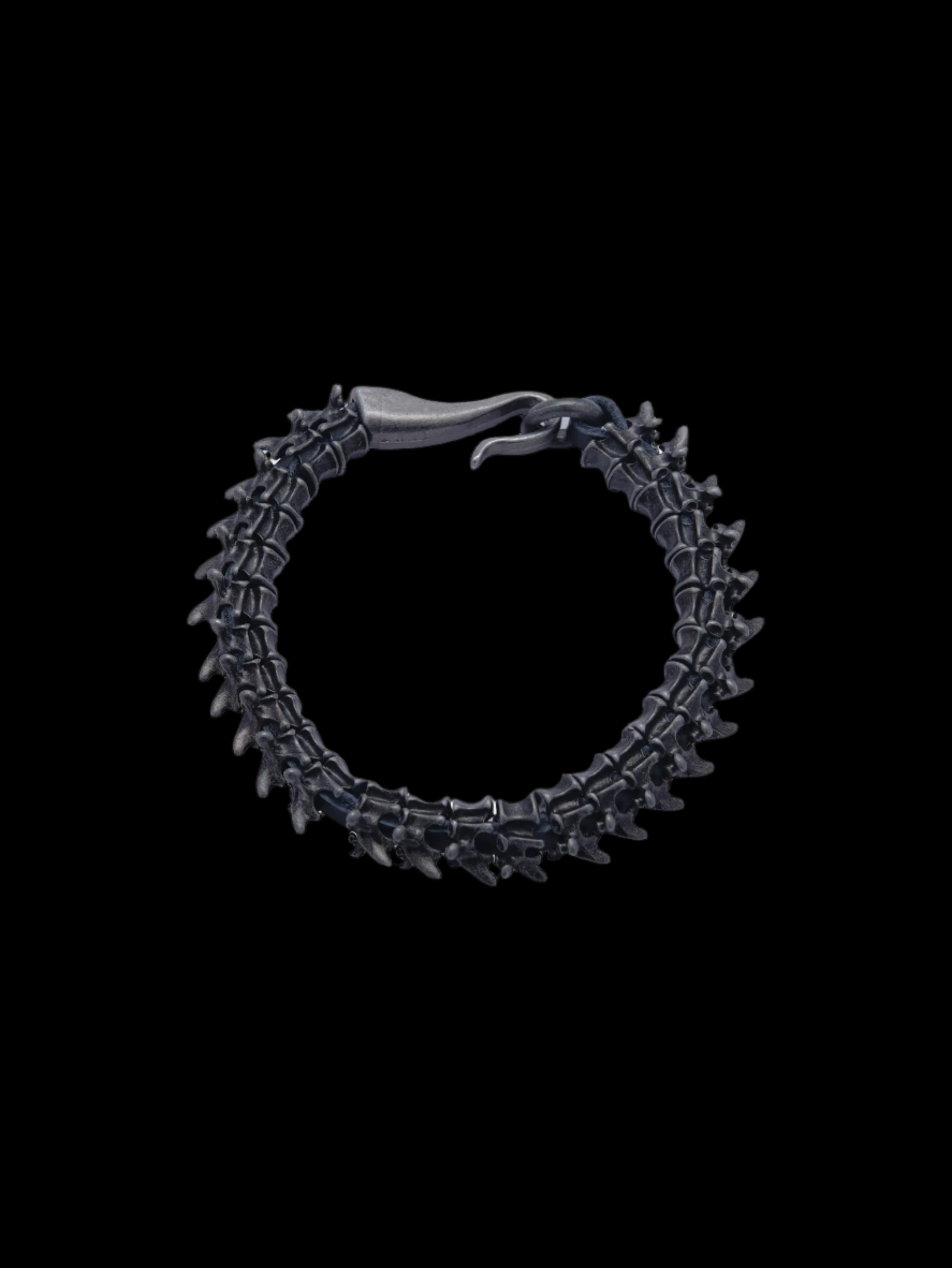 Bone Lock Coil Bracelet