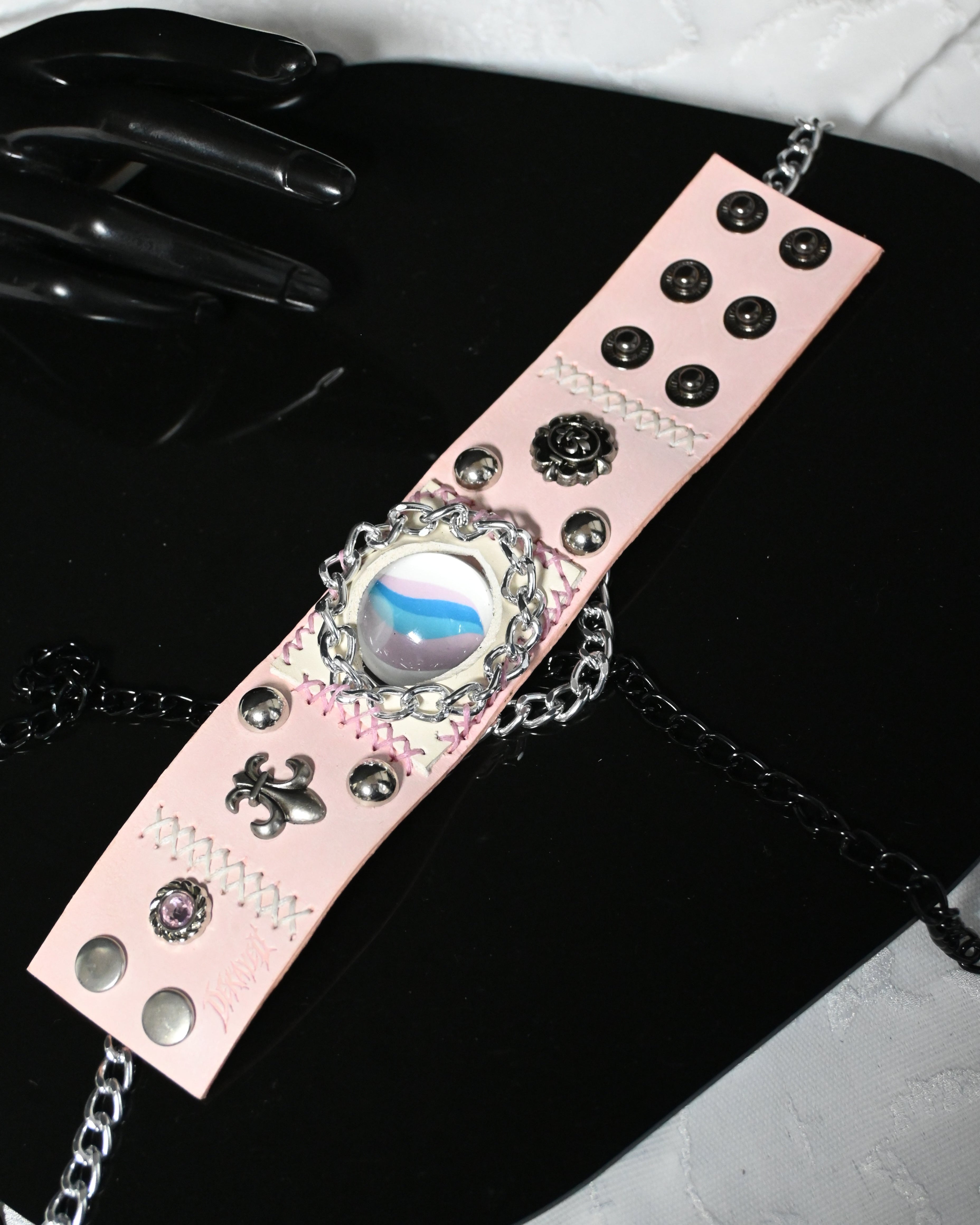 Mewtwo Mega stone Bracelet