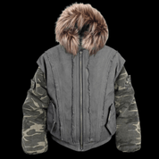 "Cyrus Empire" Lost Front Camo Jacket Bomber