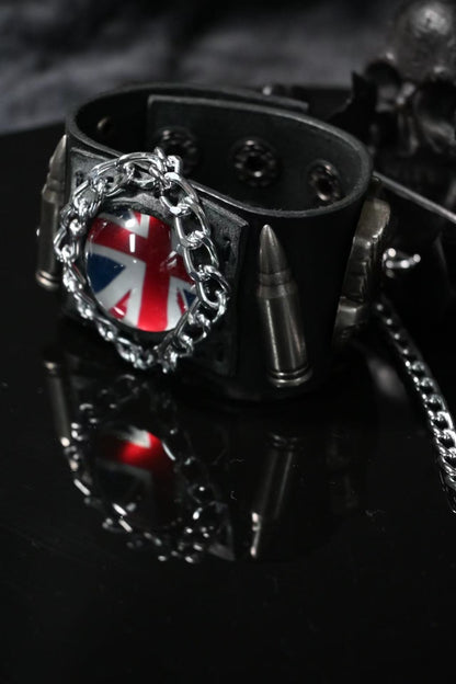 UK Flag Illusion Bracelet