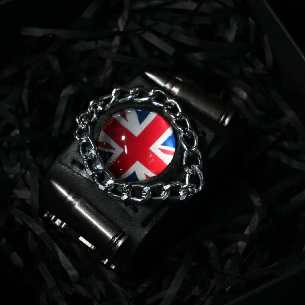UK Flag Illusion Bracelet