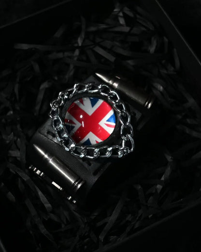 UK Flag Illusion Bracelet