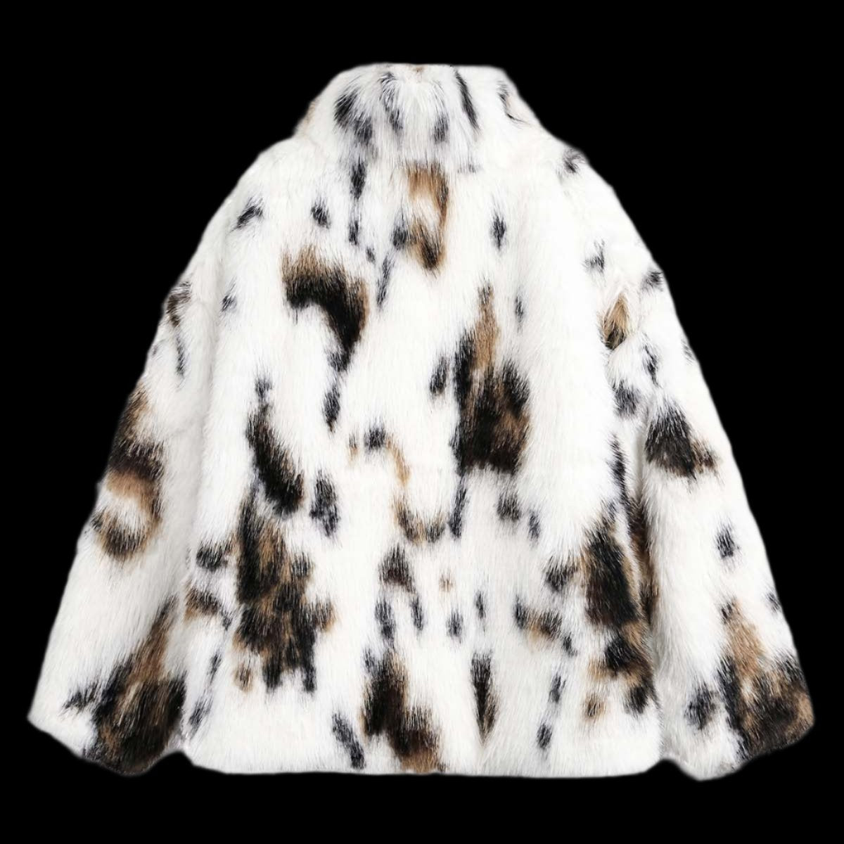 &quot;La vache&quot; Faux Fur Jacket