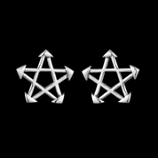 "ABYSS" STAR EARRINGS - Dekayed