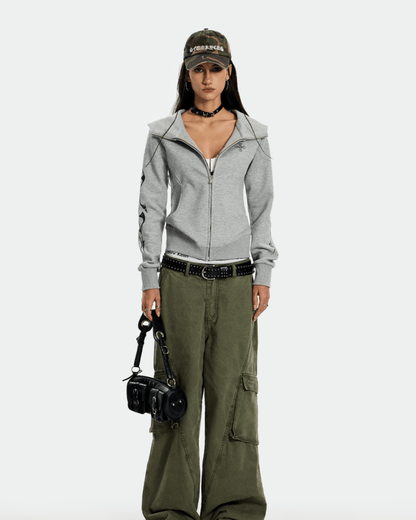 Black Flame Hoodie - Dekayed