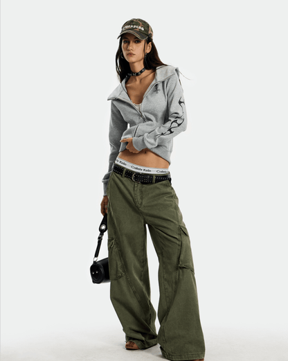 Black Flame Hoodie - Dekayed