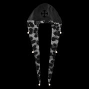 Black Shirt with Detachable Leopard Hoodie - Dekayed