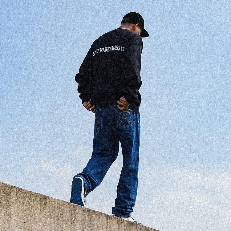 BLACK8MOB Crown Denim Jeans - Dekayed