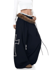 BLACKLISTS FurEdge Rebel Baggy Sweatpants - Dekayed