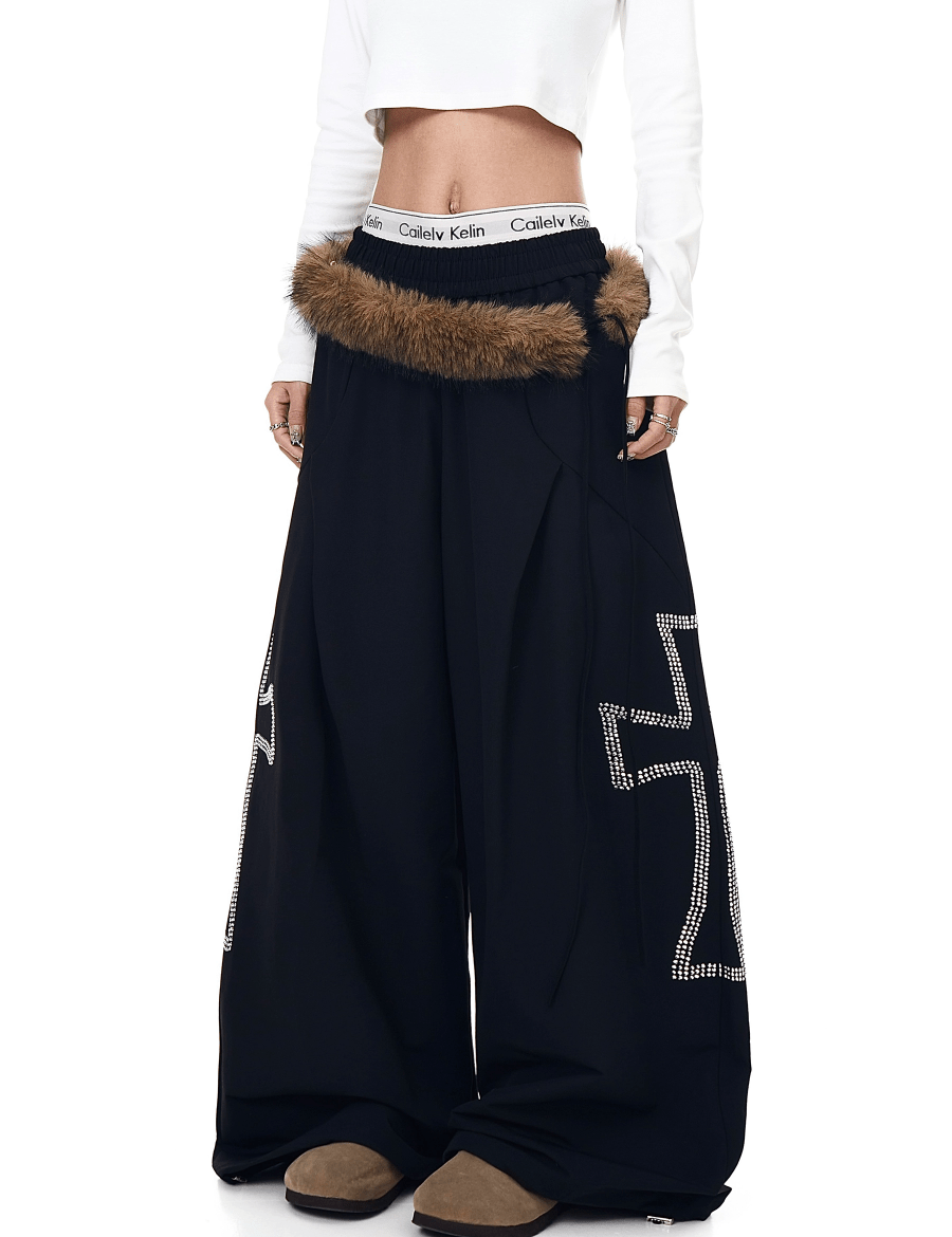 BLACKLISTS FurEdge Rebel Baggy Sweatpants - Dekayed