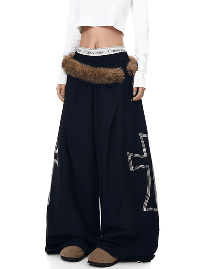 BLACKLISTS FurEdge Rebel Baggy Sweatpants - Dekayed
