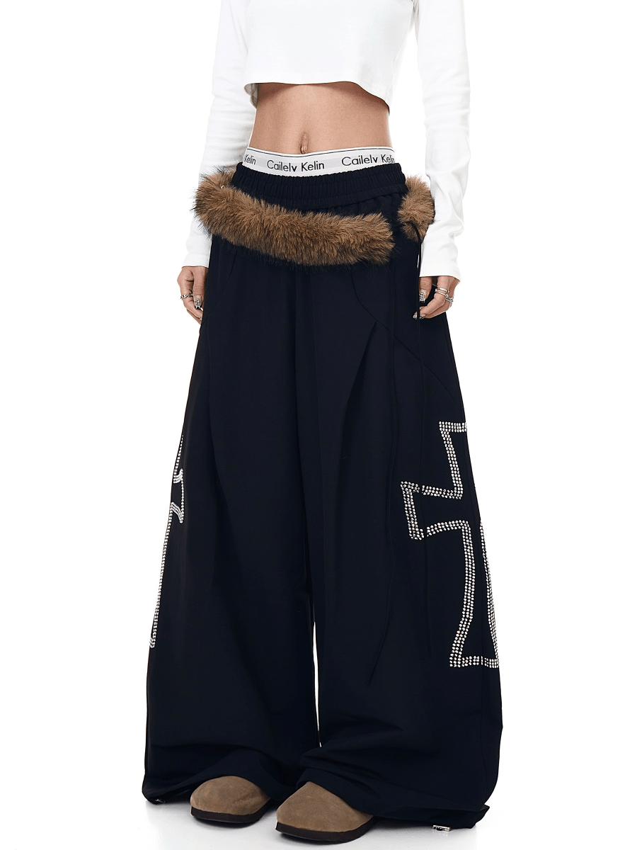 BLACKLISTS FurEdge Rebel Baggy Sweatpants - Dekayed