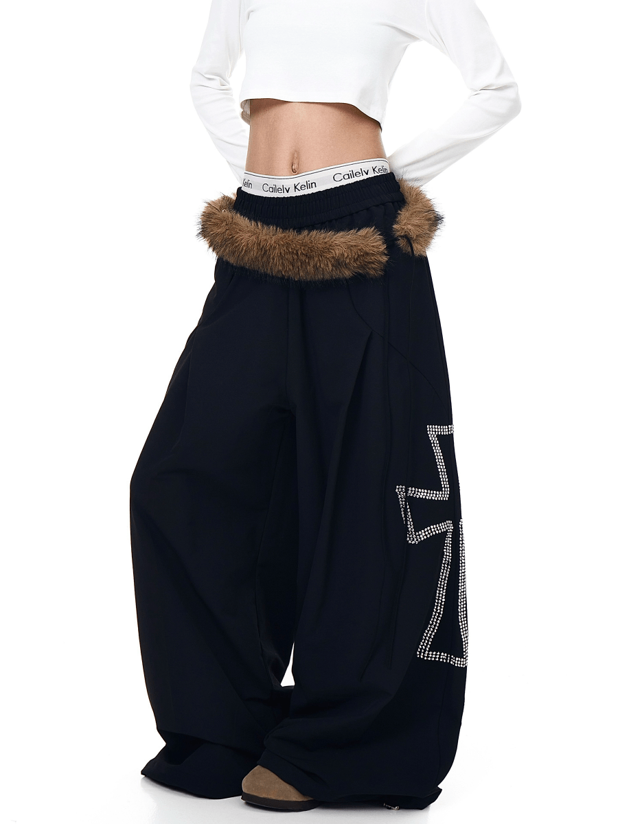 BLACKLISTS FurEdge Rebel Baggy Sweatpants - Dekayed