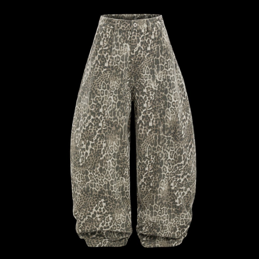 BLACKLISTS LeopardRogue Baggy Jeans - Dekayed