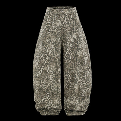 BLACKLISTS LeopardRogue Baggy Jeans - Dekayed