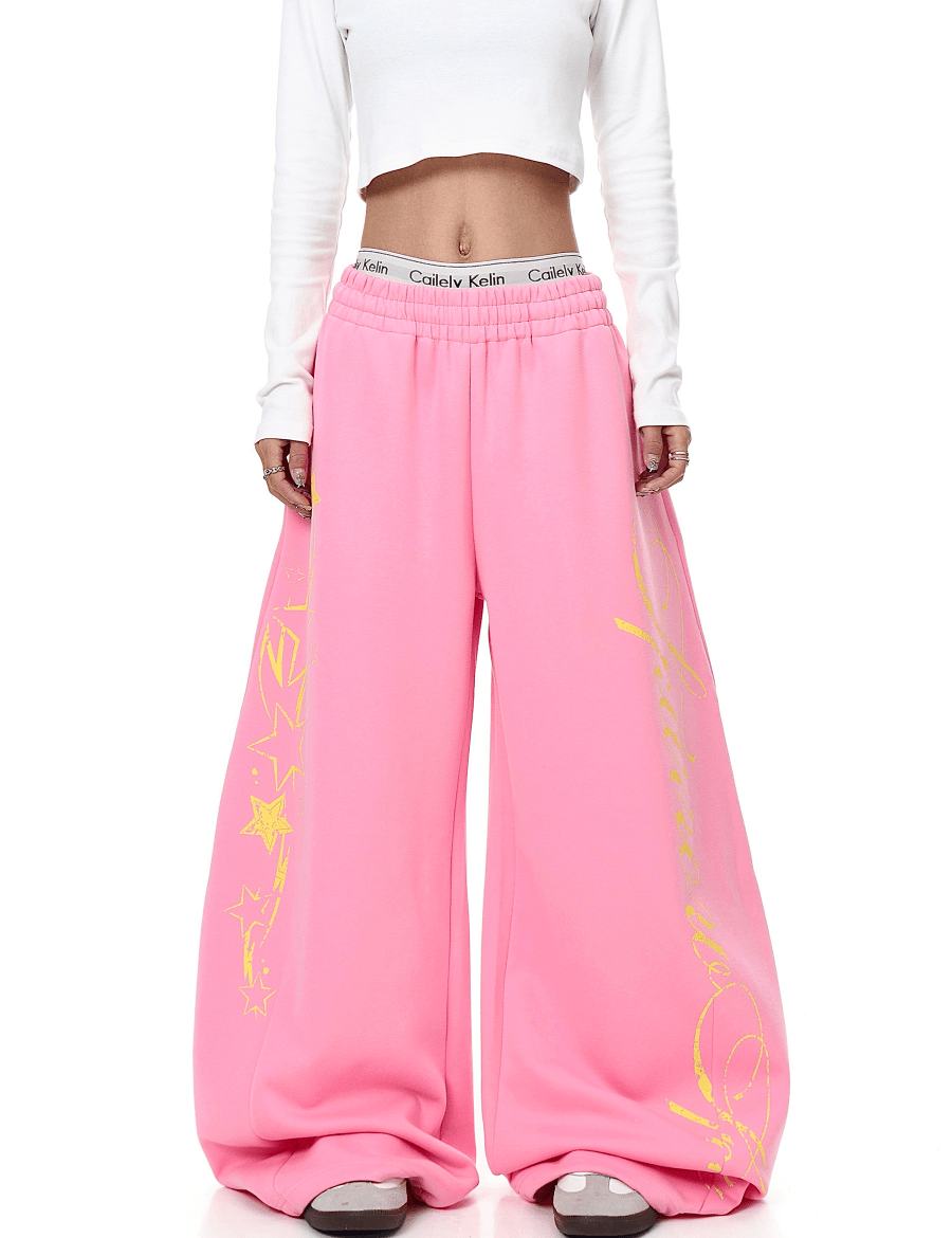 BLACKLISTS StarPop Baggy Sweatpants - Dekayed