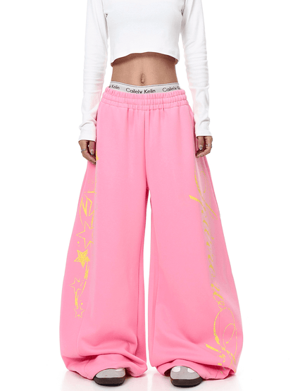 BLACKLISTS StarPop Baggy Sweatpants - Dekayed