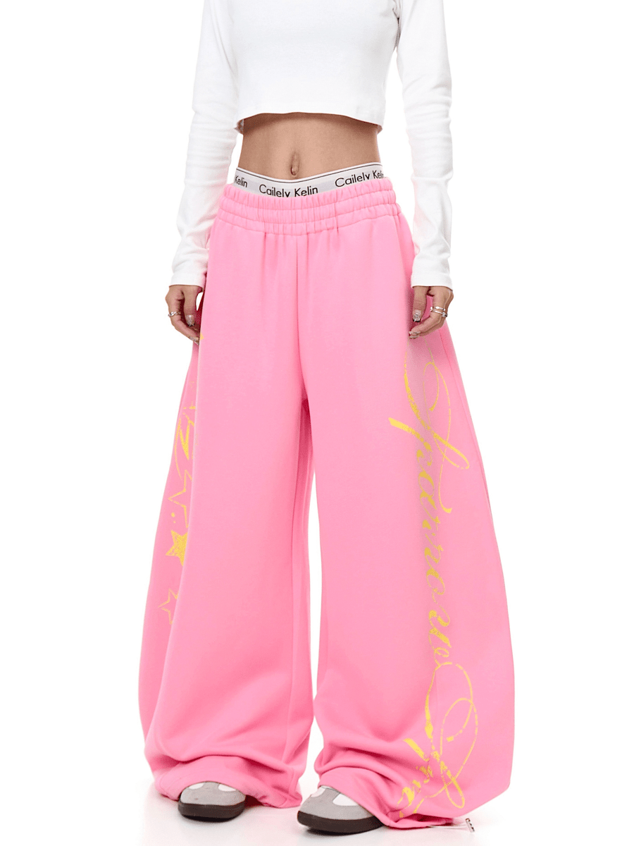 BLACKLISTS StarPop Baggy Sweatpants - Dekayed
