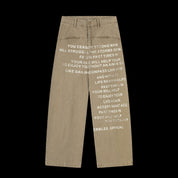 BLACKLISTS UrbanScript Baggy Jeans - Dekayed