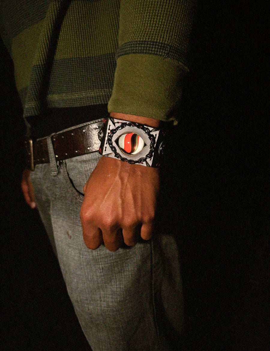 Blaziken Mega stone Bracelet - Dekayed