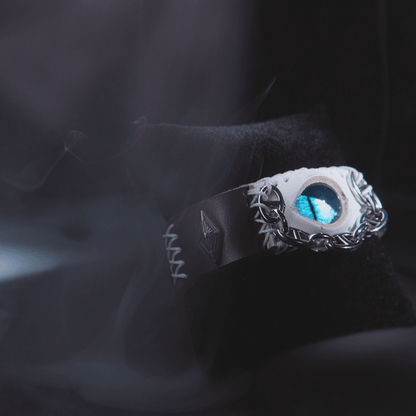 Blue Chrome Dragon Eye Bracelet - Dekayed