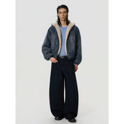 Blue Leopard Print M4A1 Jacket - Dekayed