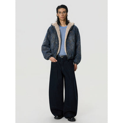 Blue Leopard Print M4A1 Jacket - Dekayed