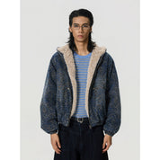 Blue Leopard Print M4A1 Jacket - Dekayed