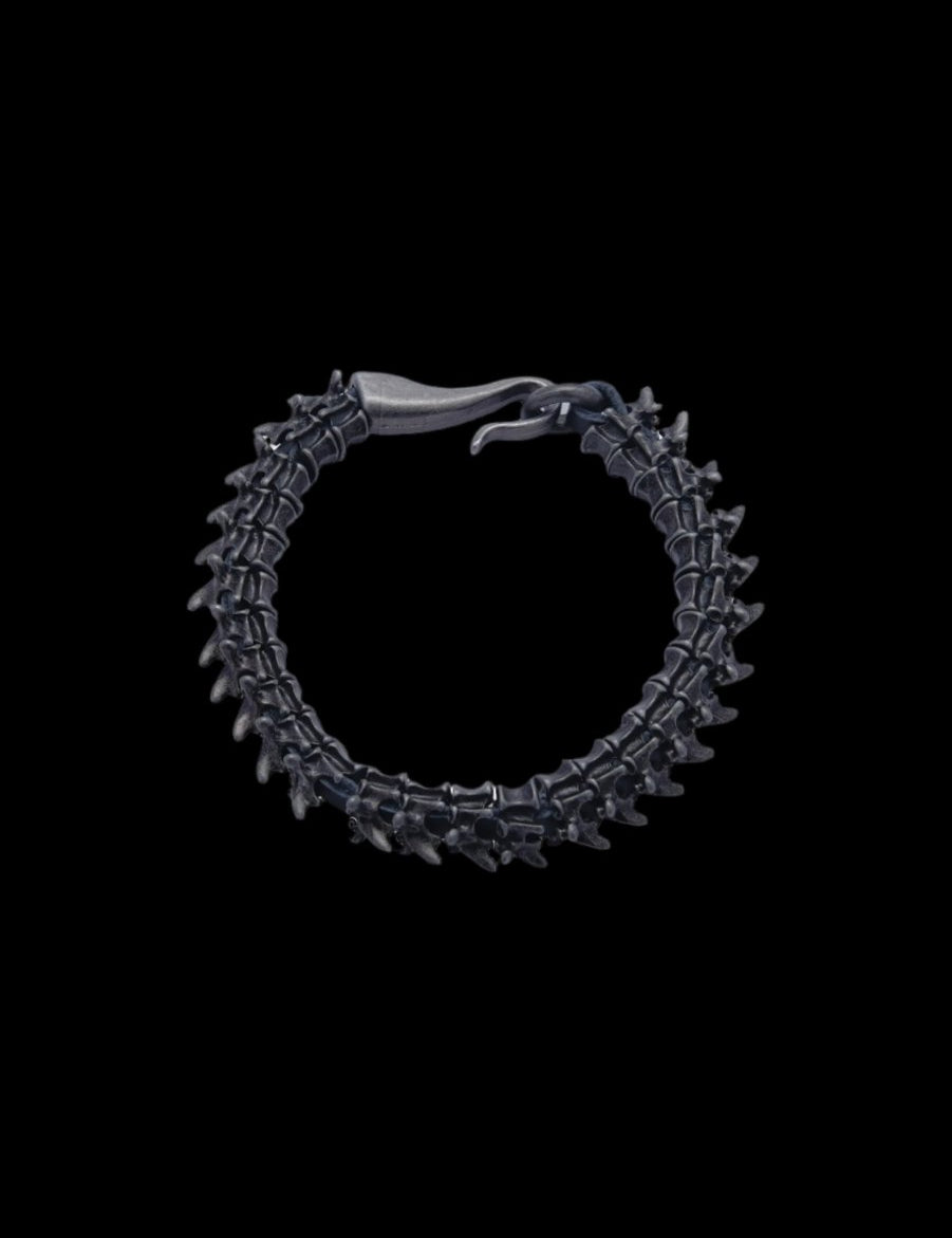 Bone Lock Coil Bracelet - Dekayed