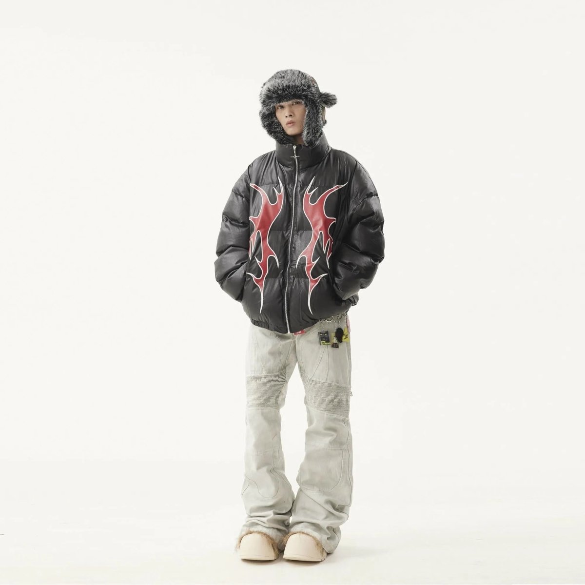 BTSG Leather Flame Thrower Coat - Dekayed